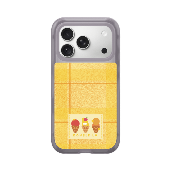 little yellow monster dessert fabric labels