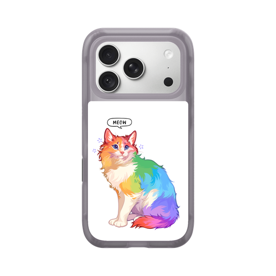 Rainbow Cat Meow