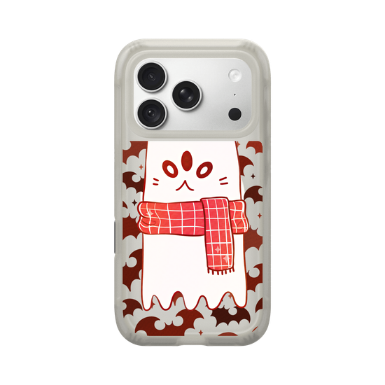 Cozy Halloween - cat ghost