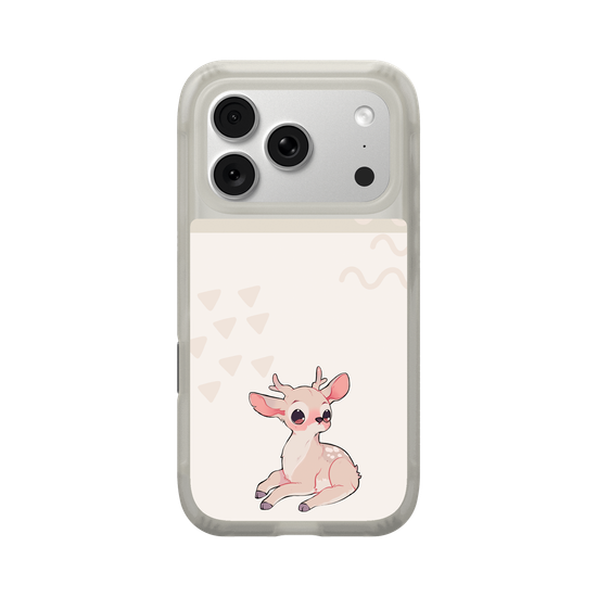 Cute Deer Plain beige BG