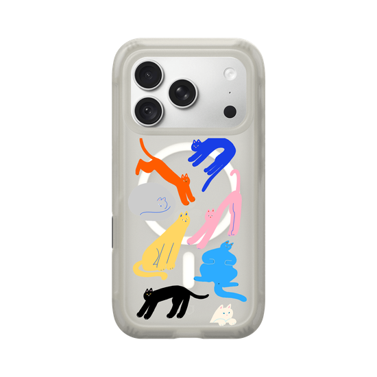 colorful cats