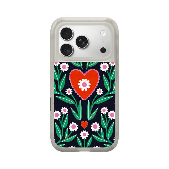 Flower Grid Wallpaper