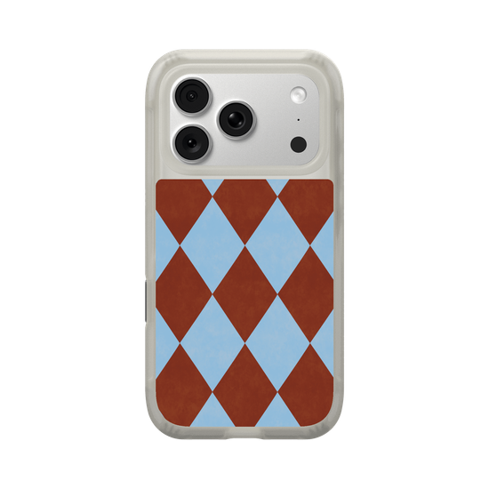 Losange Grid - Blue