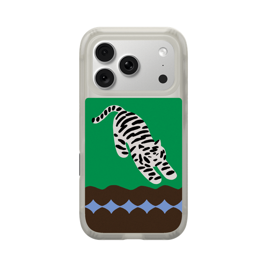 A Stretching tiger