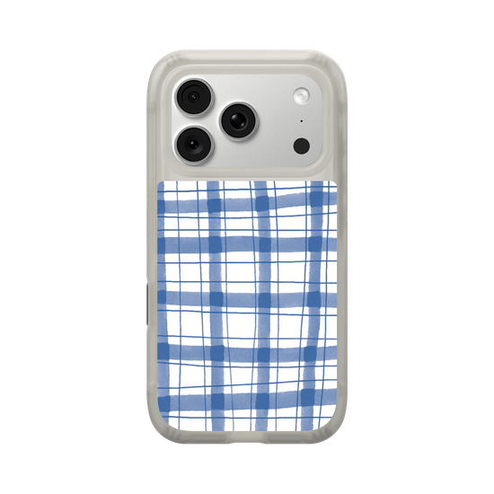 Wonky Gingham  – Blue Cottagecore Vibes