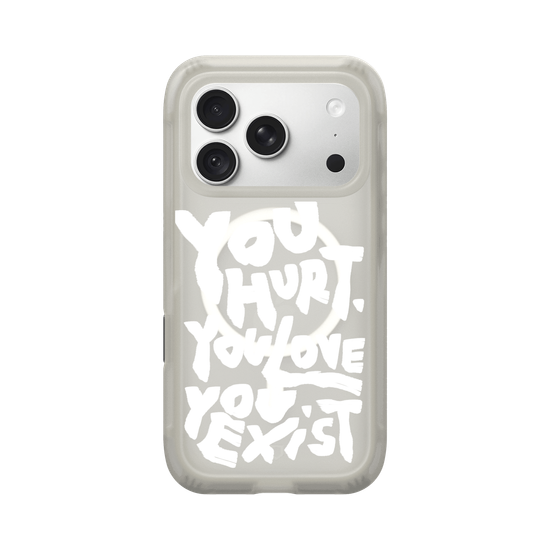 HURT. LOVE. EXIST. (White)