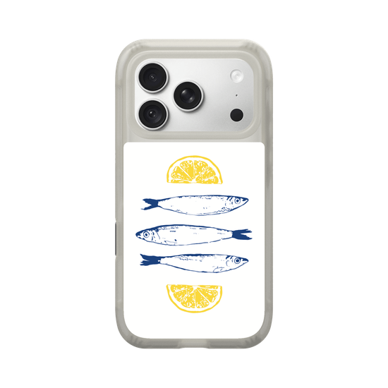 Whimsical Sardines & Lemon Slices
