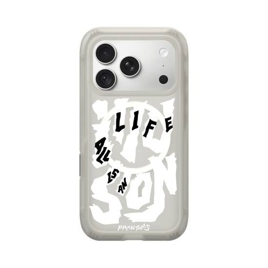 All life is an illusion - White