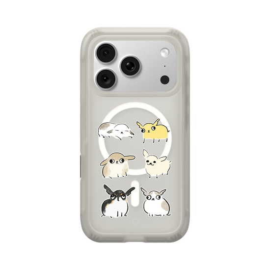 A layout incorporating Chihuahua-themed stickers.