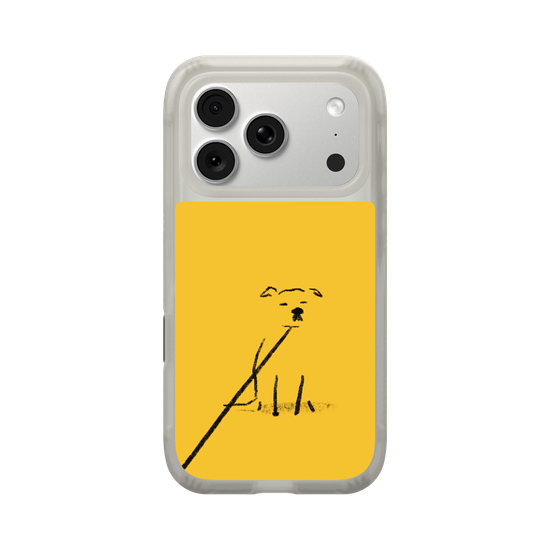 A stubborn dog on a walk