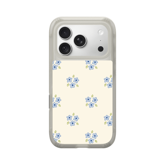 Blue Floral Print