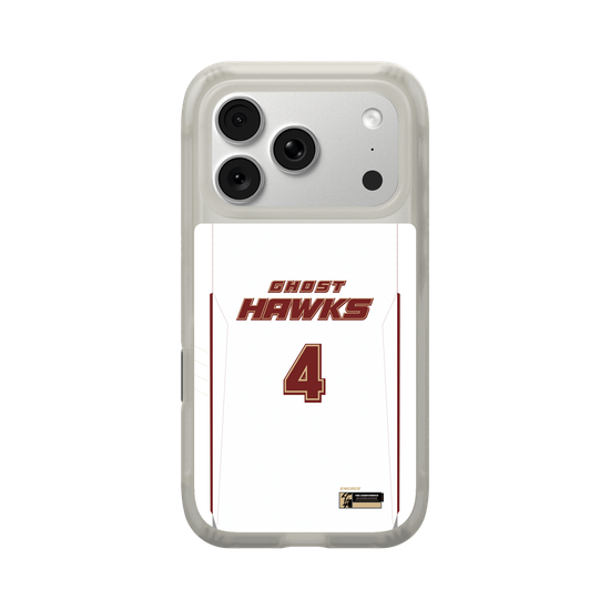 25-26 GHOSTHAWKS Home Jersey | Glory White