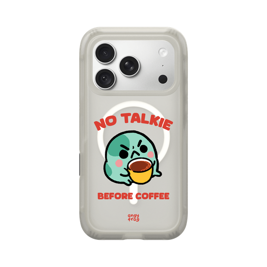 no talkie before coffee