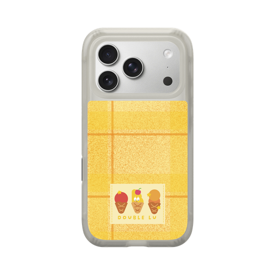 little yellow monster dessert fabric labels