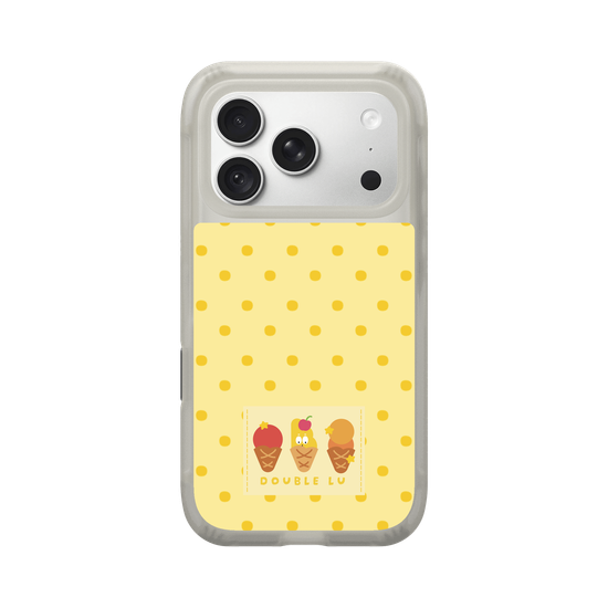 little yellow monster dessert fabric labels