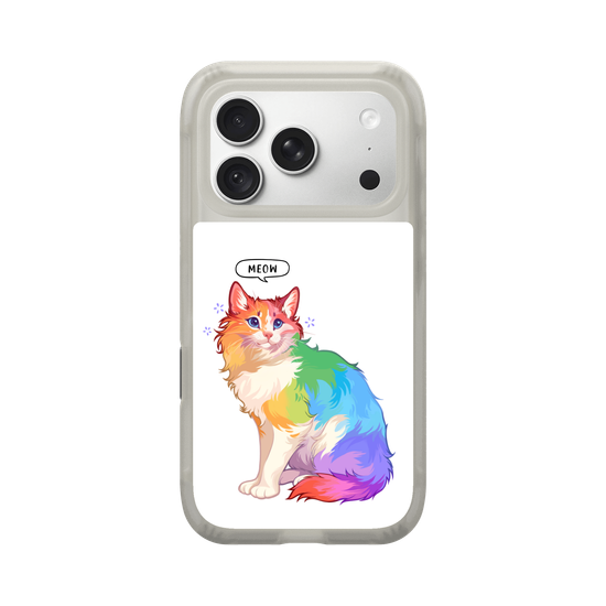 Rainbow Cat Meow