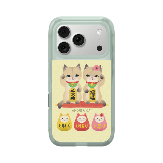 Lucky cats bring you good luck all year long. 