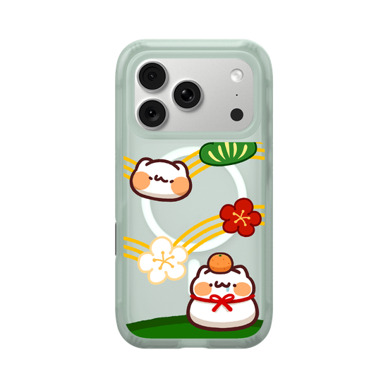 Cat Mochi Collage (Red ) 