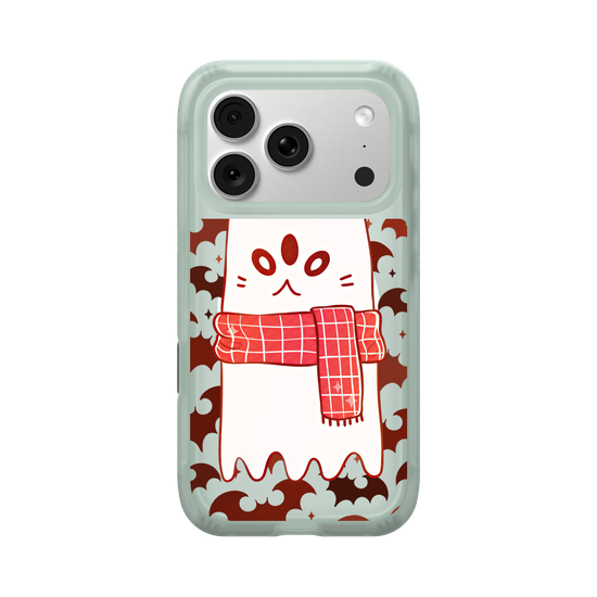 Cozy Halloween - cat ghost