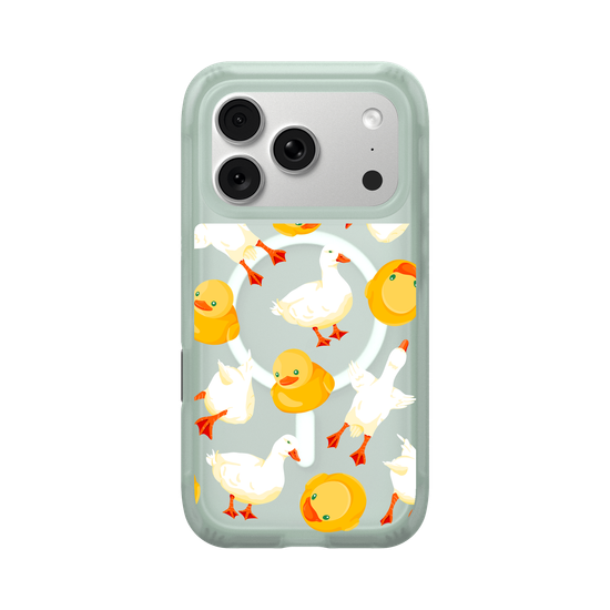 Silly goose and rubber ducks