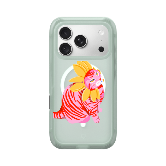 flower cat red and pink