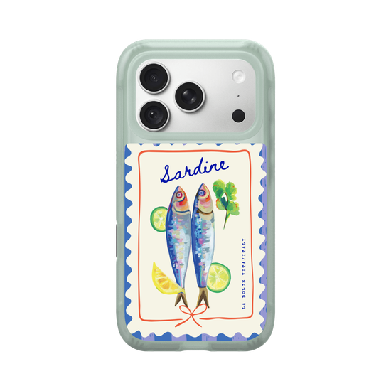 Vintage Sardine Stamp