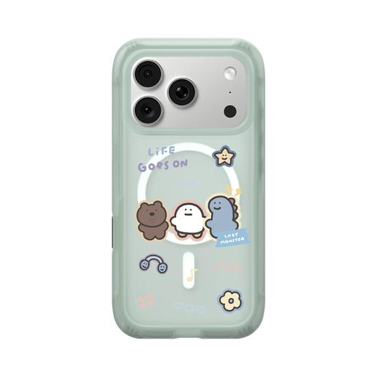 Lazy Monster cute stickers 02.
