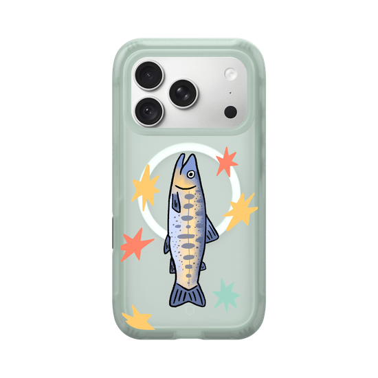 Star Gazing Fish -Cherry Salmon