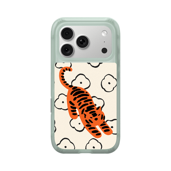 A Stretching tiger
