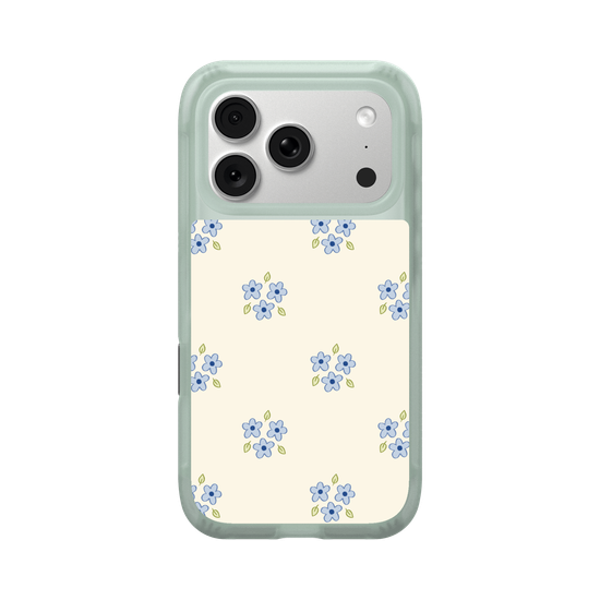 Blue Floral Print