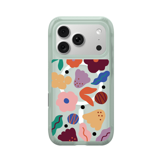 Big winter flowers design