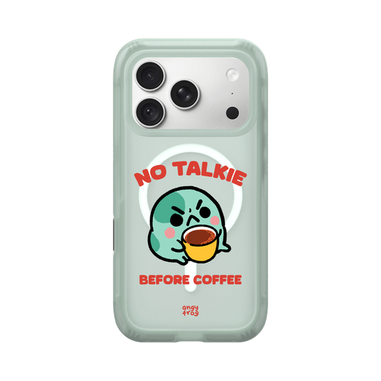 no talkie before coffee