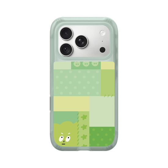 patchwork of little green monster