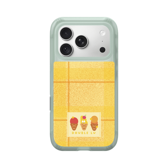 little yellow monster dessert fabric labels