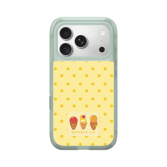 little yellow monster dessert fabric labels