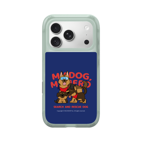 My dog, My hero-Search and Rescue Dog: German Shepherd(Color)