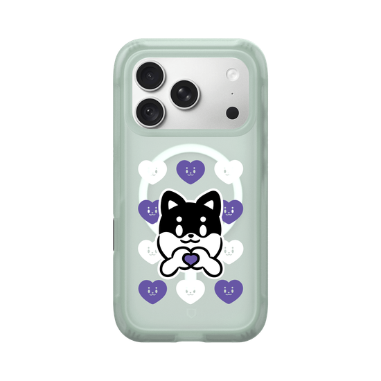 dou dou loves - purple heart