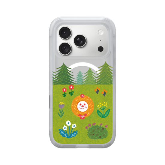 Doughnut in forest