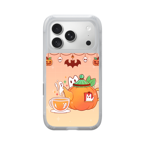 Cozy Halloween - pumpkin teapot
