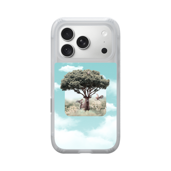 Father Nature - Sticker & Cloudy Sky