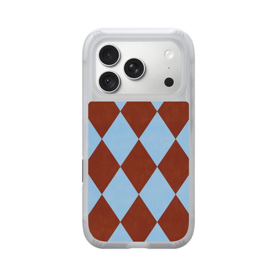 Losange Grid - Blue
