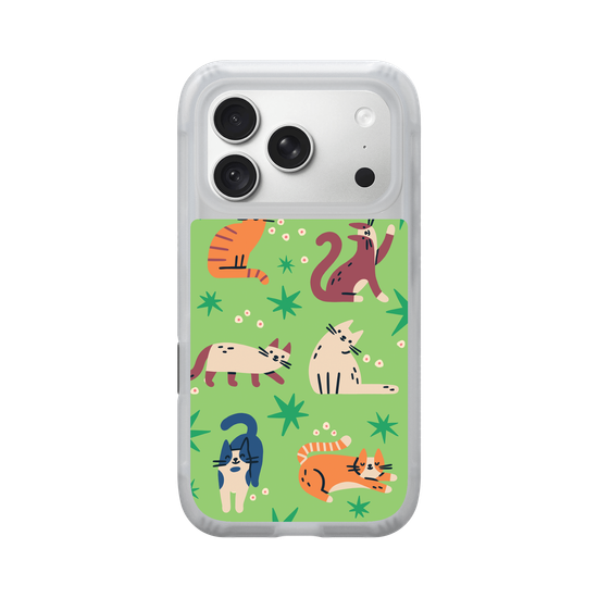 Cats on Green