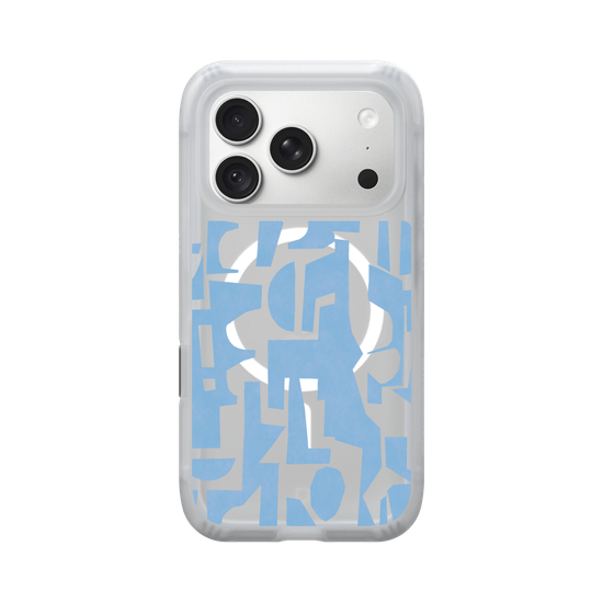 Blue Paper Cut-Outs