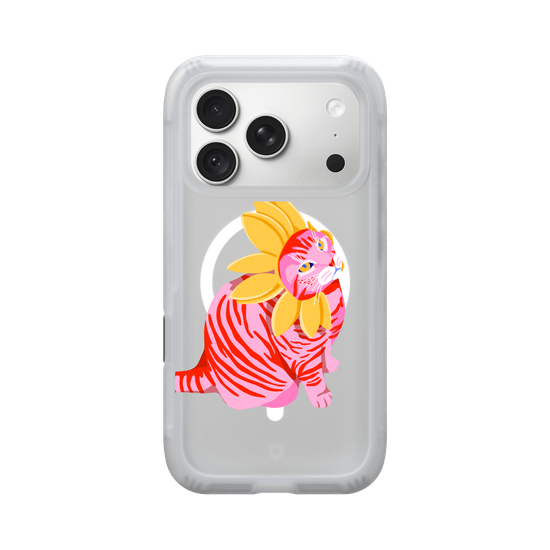 flower cat red and pink