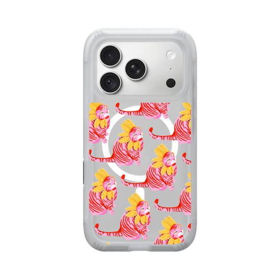 flower cats pink and red