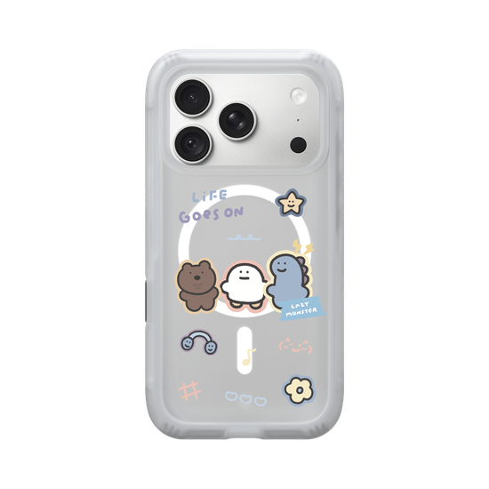 Lazy Monster cute stickers 02.