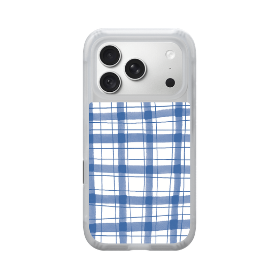 Wonky Gingham  – Blue Cottagecore Vibes