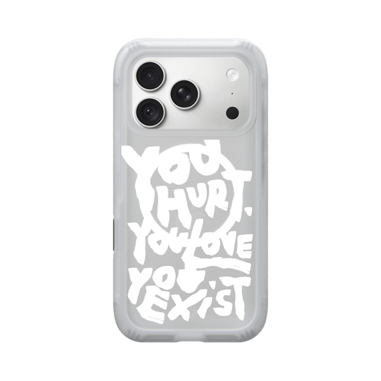 HURT. LOVE. EXIST. (White)