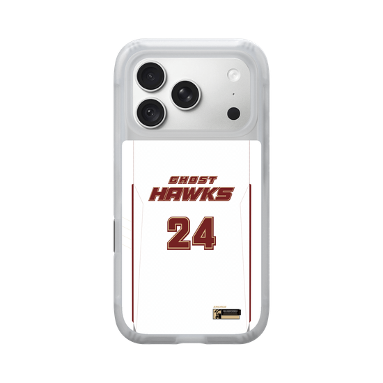 25-26 GHOSTHAWKS Home Jersey | Glory White