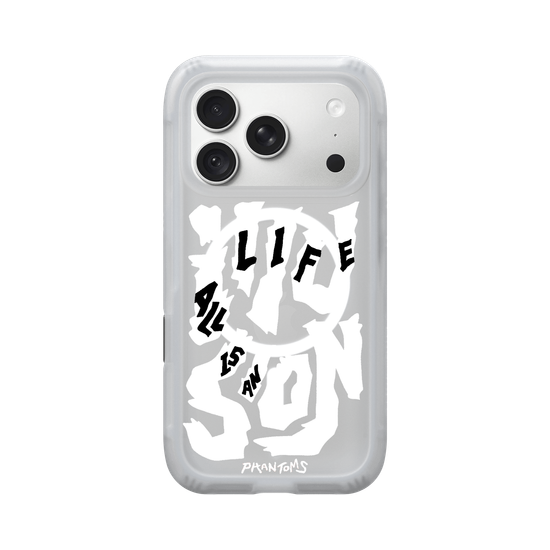 All life is an illusion - White